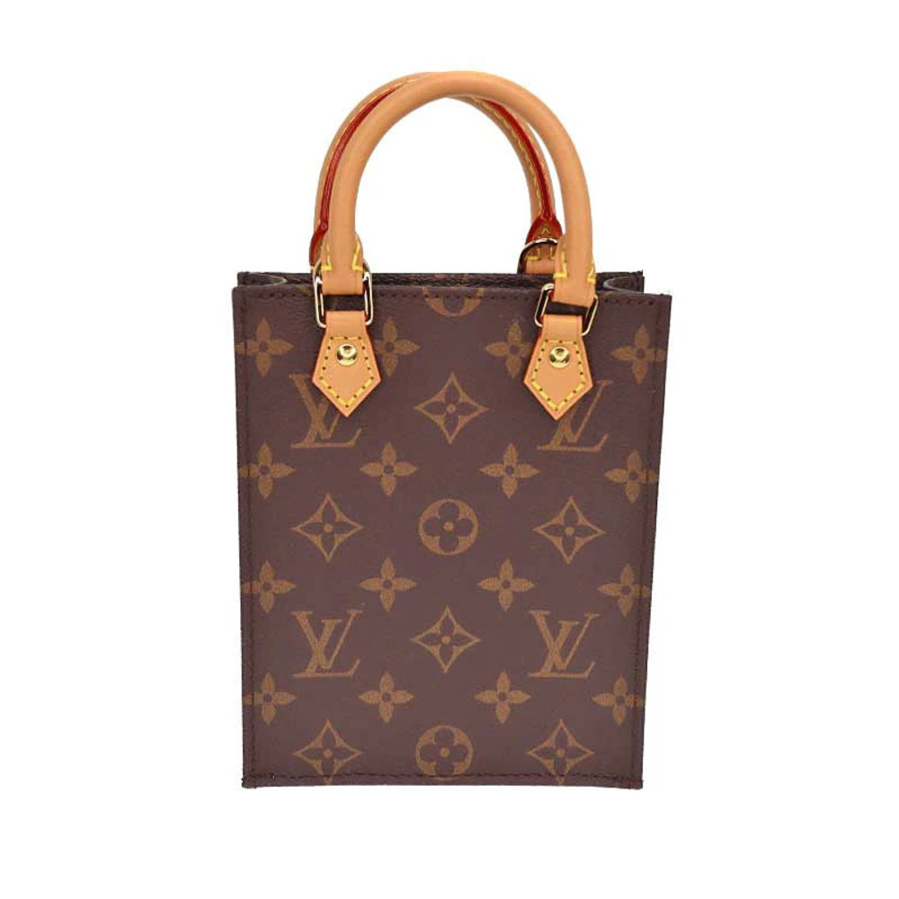 Louis Vuitton Brown Plat Canvas Bag Monogram Shoulder Sac